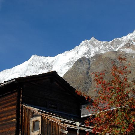 Chalet Alpenruh Saas Fee Exteriör bild