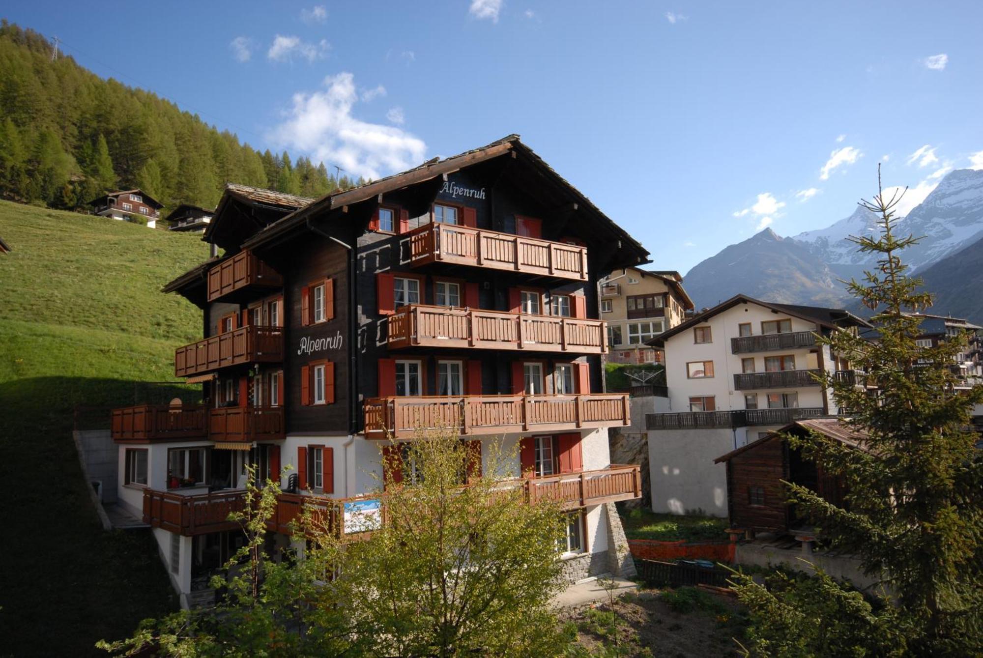 Chalet Alpenruh Saas Fee Exteriör bild