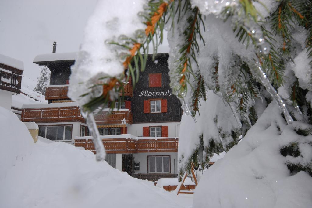 Chalet Alpenruh Saas Fee Exteriör bild