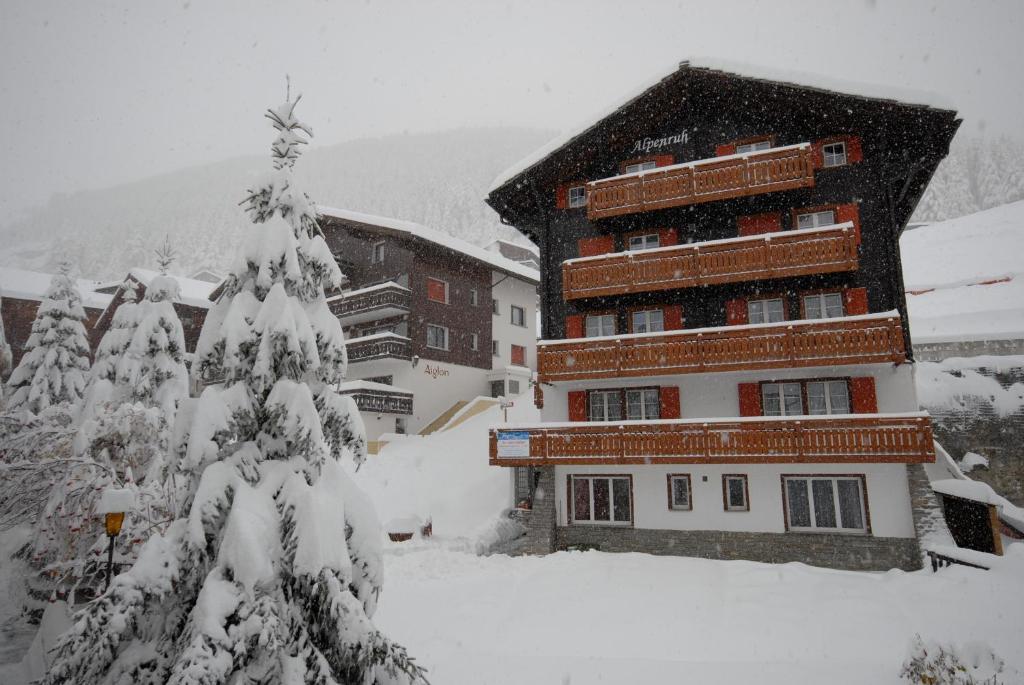 Chalet Alpenruh Saas Fee Exteriör bild