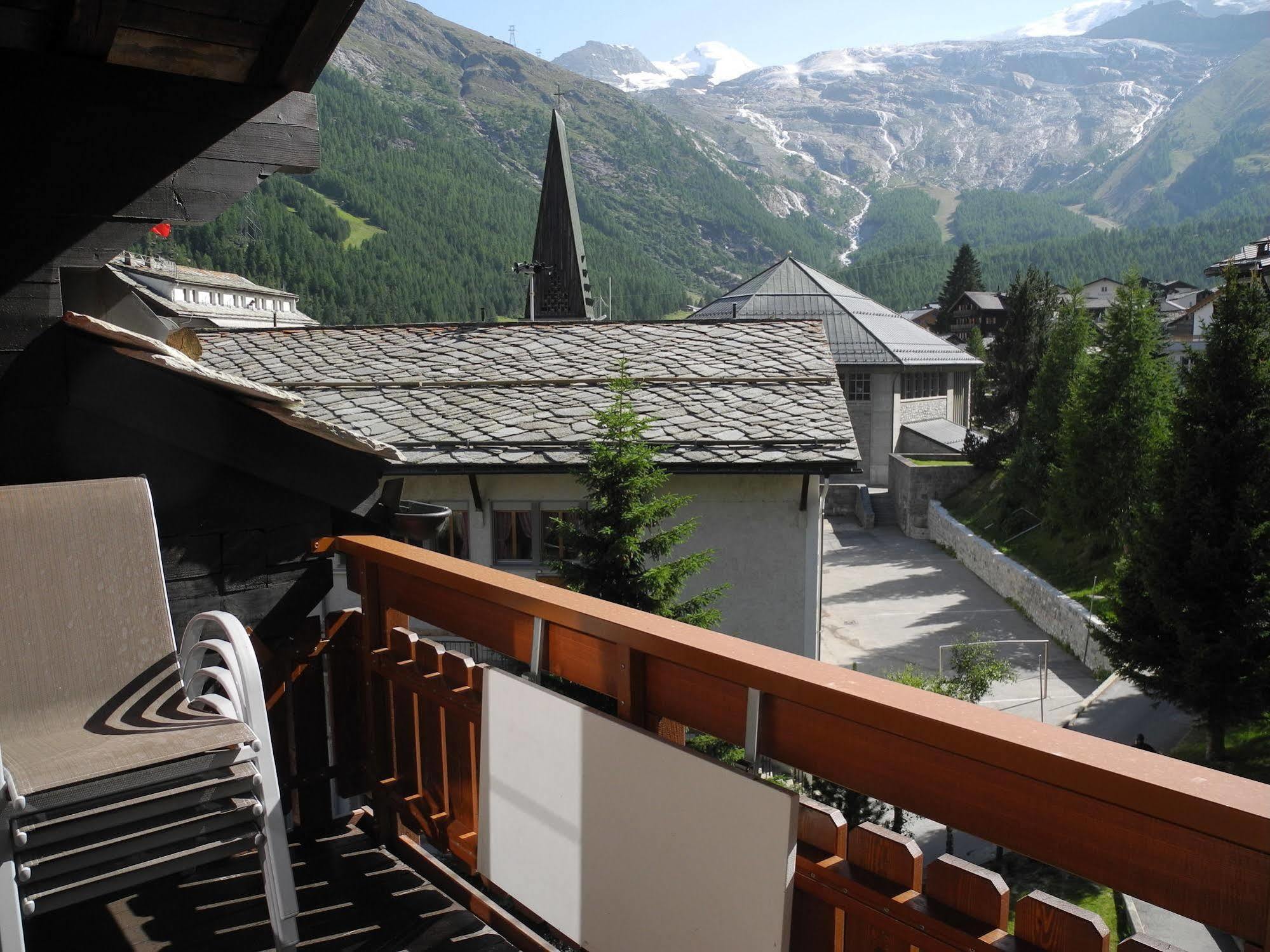 Chalet Alpenruh Saas Fee Exteriör bild