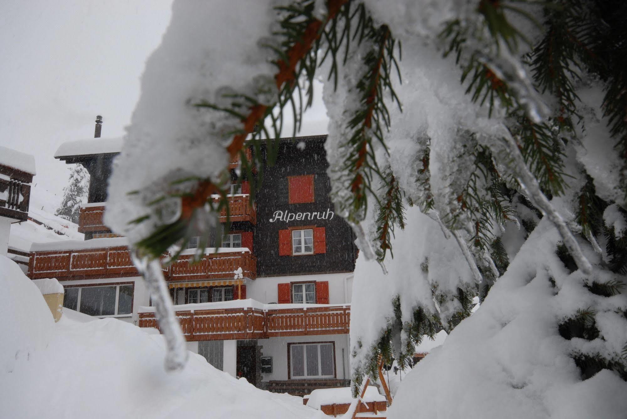 Chalet Alpenruh Saas Fee Exteriör bild